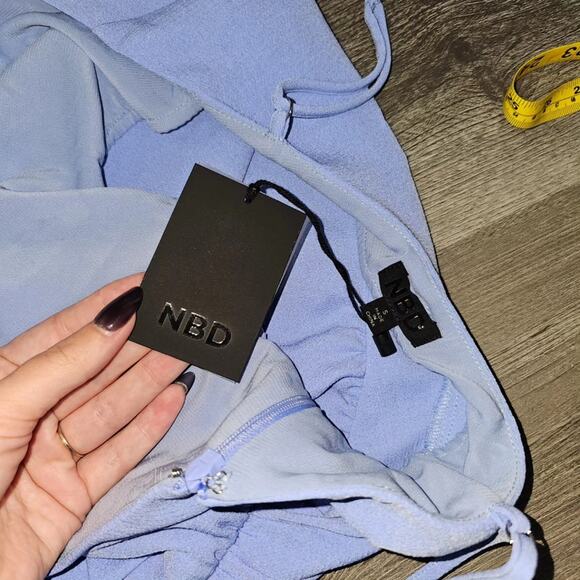 NWT NBD Saanvi Gown in Periwinkle Blue - Picture 8 of 10